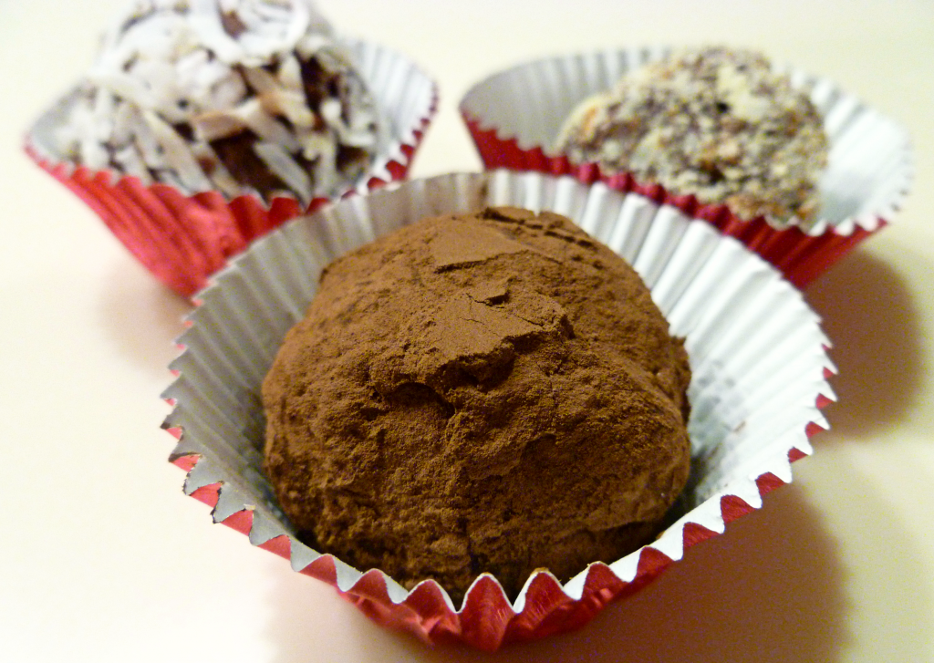 bittersweet chocolate truffles The Baking Fairy