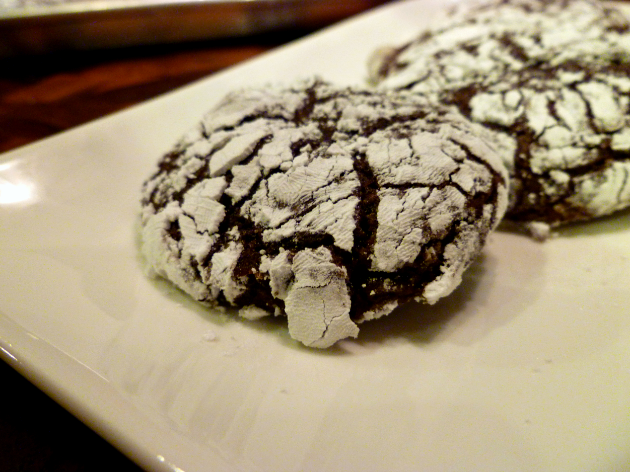 brownie mix crinkle cookies The Baking Fairy