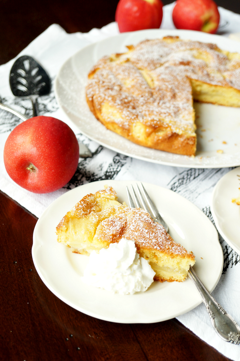 italian apple cake | The Baking Fairy