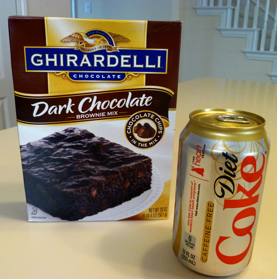 diet coke brownies The Baking Fairy
