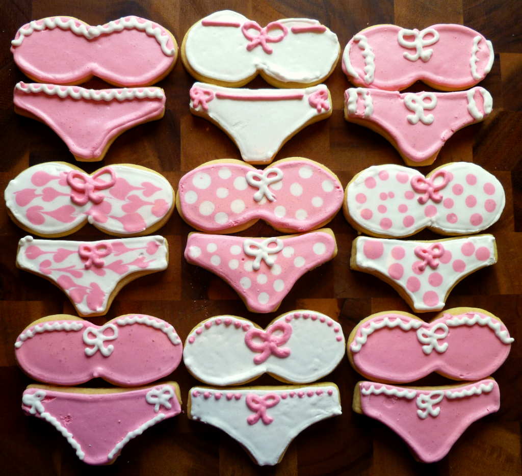 Lingerie Cookies