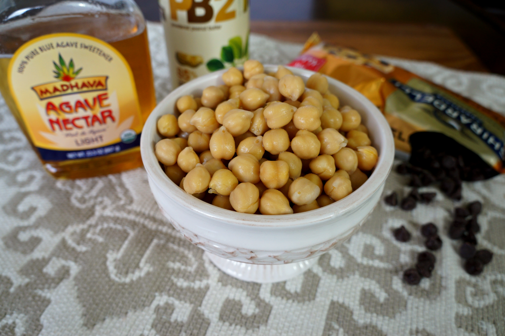 peanut butter chocolate chip chickpea cookies | The Baking Fairy