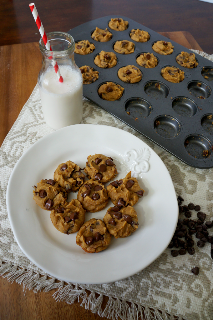 peanut butter chocolate chip chickpea cookies | The Baking Fairy