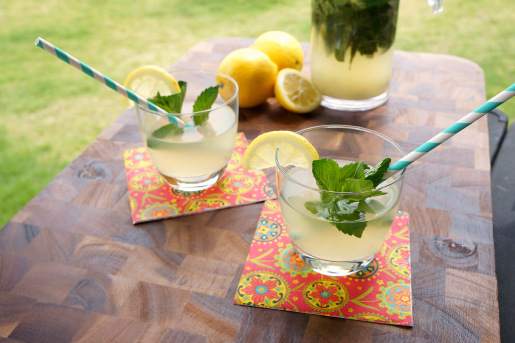 mint lemonade | The Baking Fairy