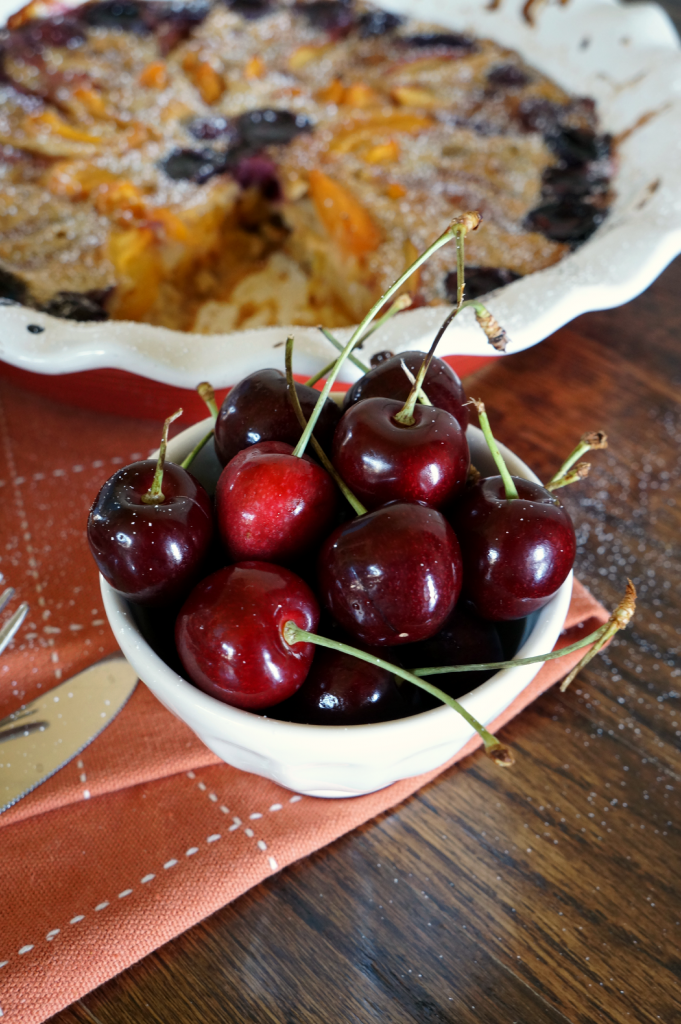 summer fruit clafoutis | The Baking Fairy