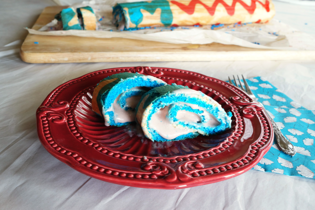 patriotic cake roll | The Baking Fairy