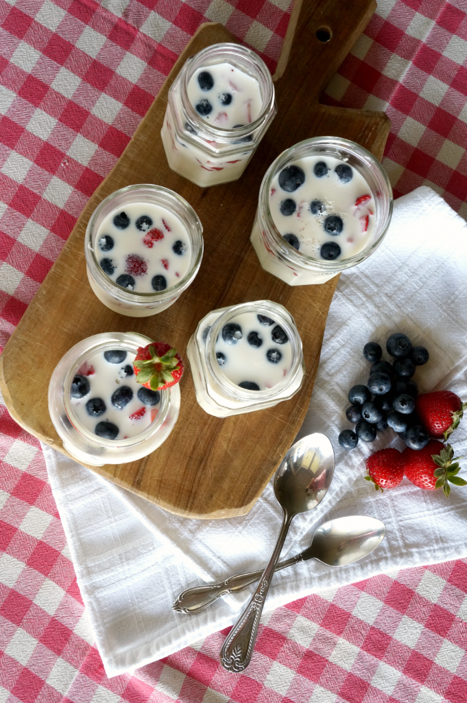 berry panna cotta | The Baking Fairy