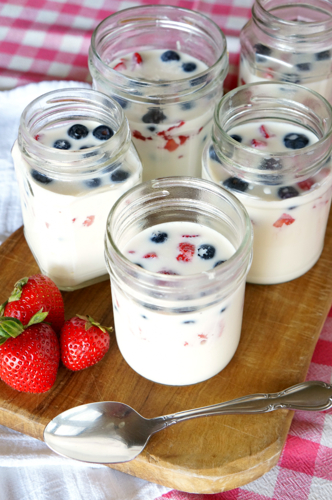 berry panna cotta | The Baking Fairy