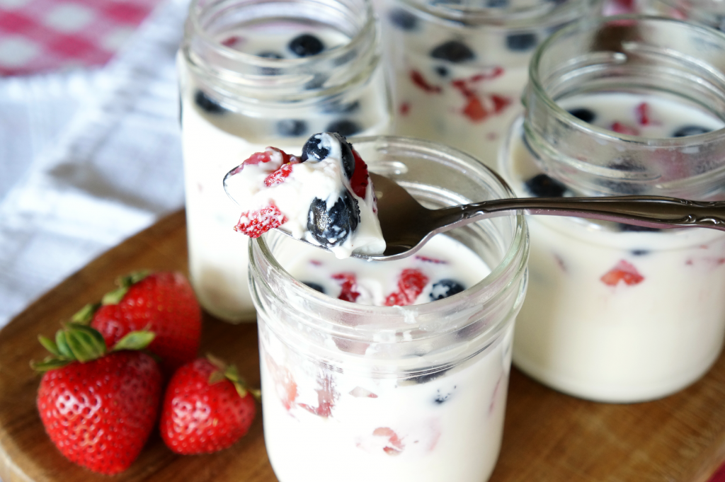 berry panna cotta | The Baking Fairy