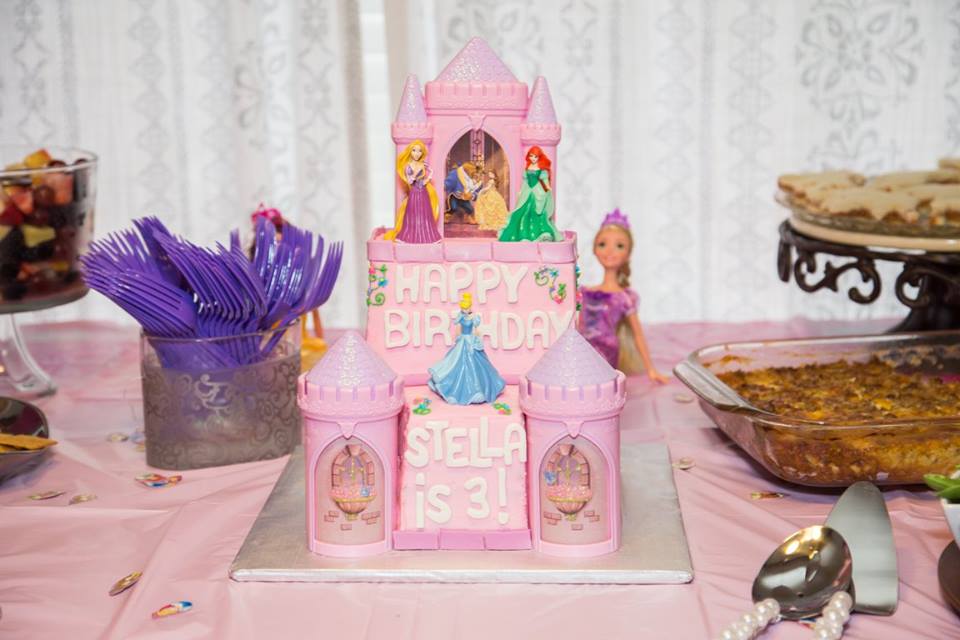 princess castle cake | The Baking Fairy