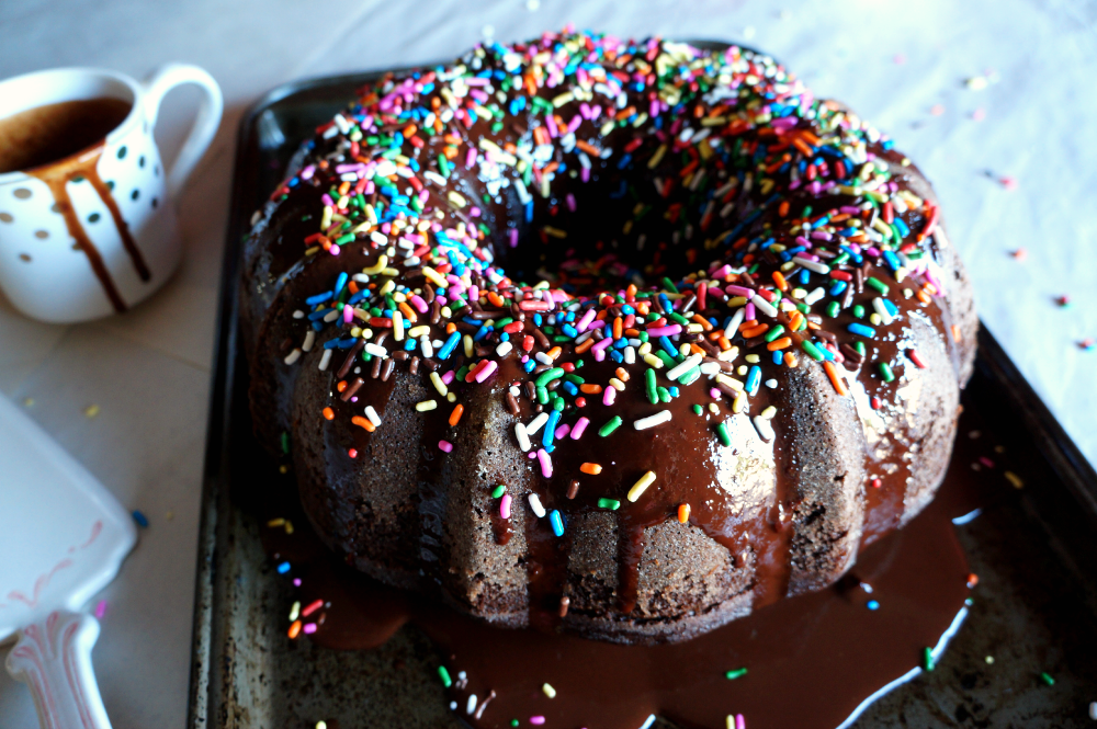 vegan chocolate bundt cake | The Baking Fairy