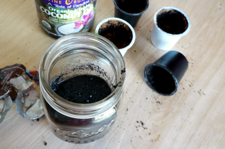 coconut oil coffee scrub | The Baking Fairy