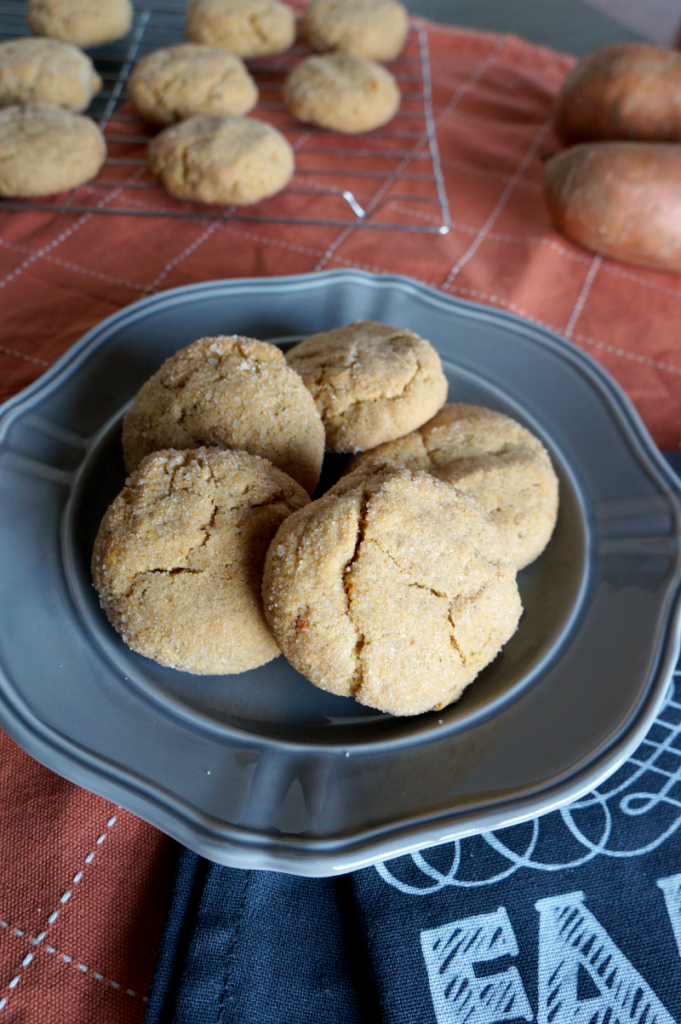 sweet potato snickerdoodle cookies | The Baking Fairy