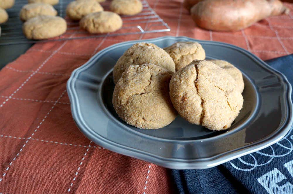 sweet potato snickerdoodle cookies | The Baking Fairy