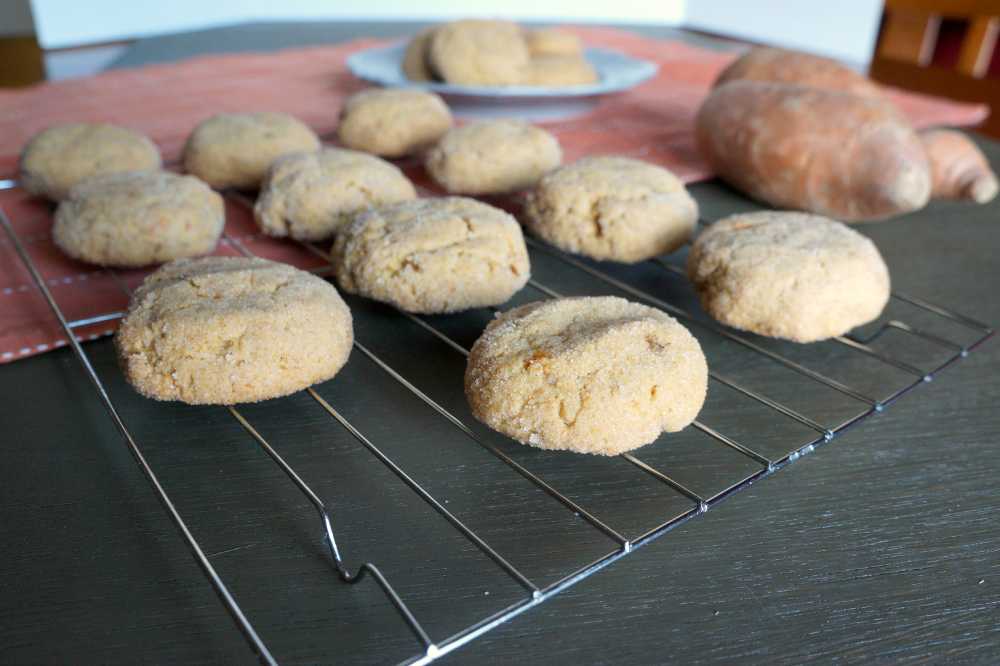 sweet potato snickerdoodle cookies | The Baking Fairy