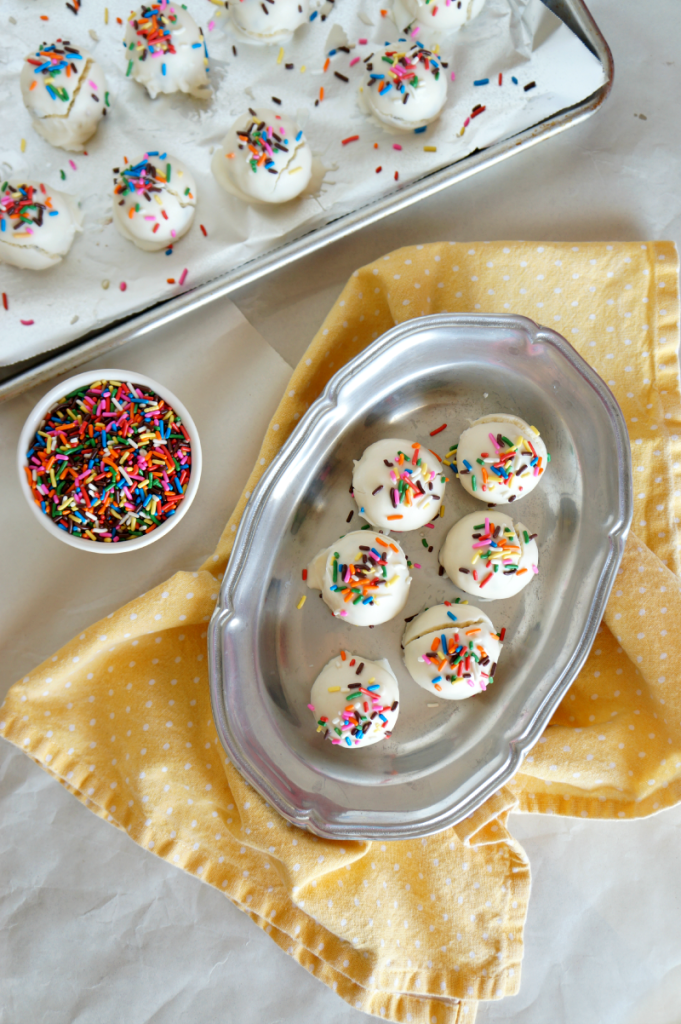 3-ingredient cookie dough truffles | The Baking Fairy