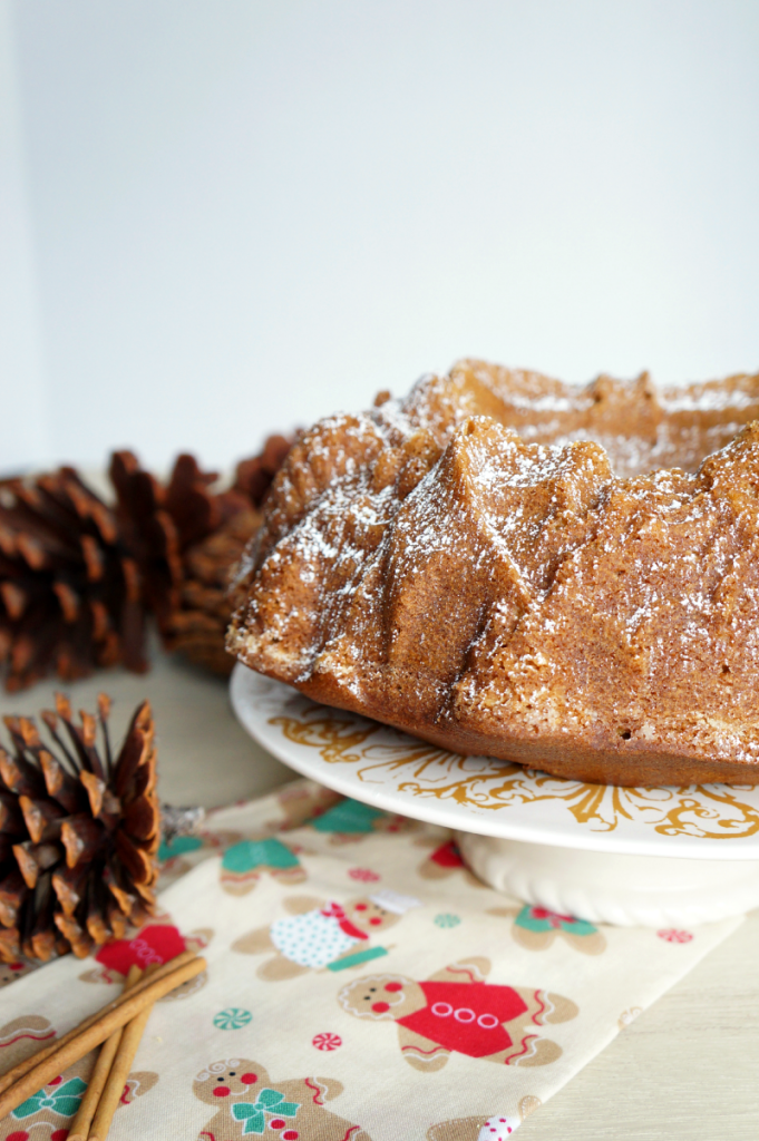 molasses spiced bundt cake | The Baking Fairy