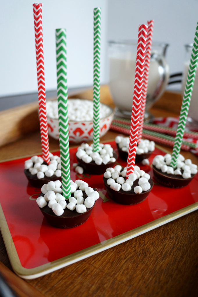 hot chocolate on a stick | The Baking Fairy