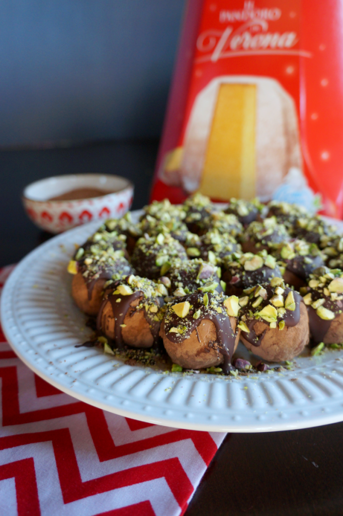 pandoro {Italian Christmas cake} truffles | The Baking Fairy