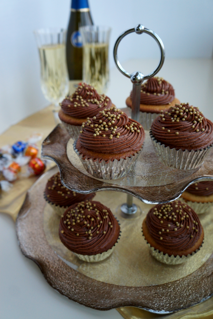 triple chocolate truffle cupcakes | The Baking Fairy