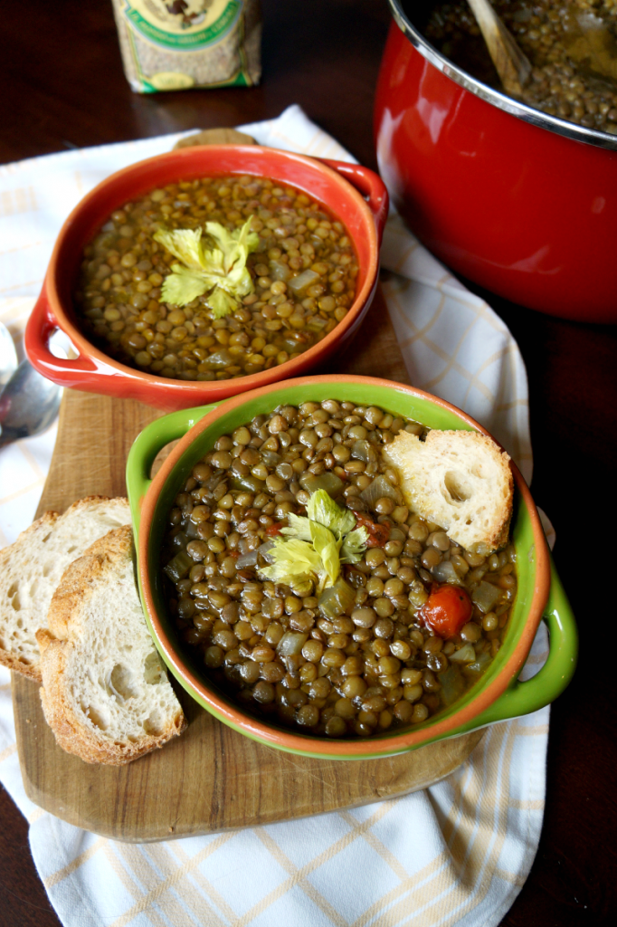 italian lentil soup | The Baking Fairy