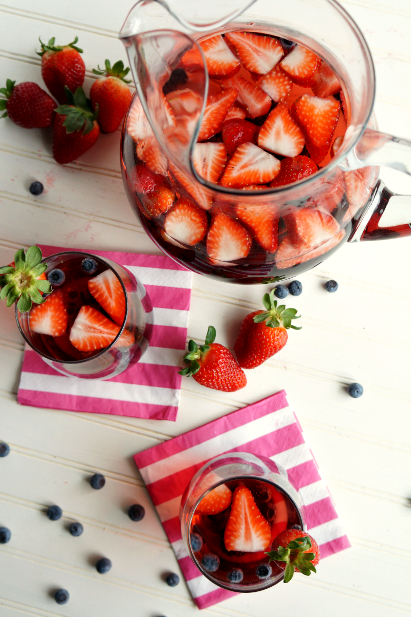 Mixed Berry Moscato Sangria The Baking Fairy