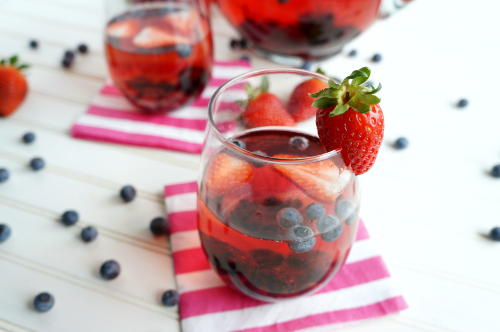 Mixed Berry Moscato Sangria The Baking Fairy