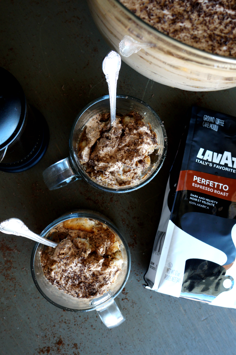 mocha tiramisu with Lavazza Coffee | The Baking Fairy