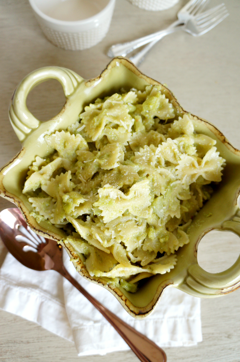 creamy broccoli pasta | The Baking Fairy