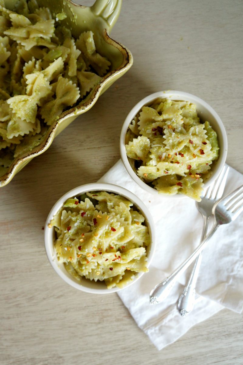 creamy broccooli pasta | The Baking Fairy