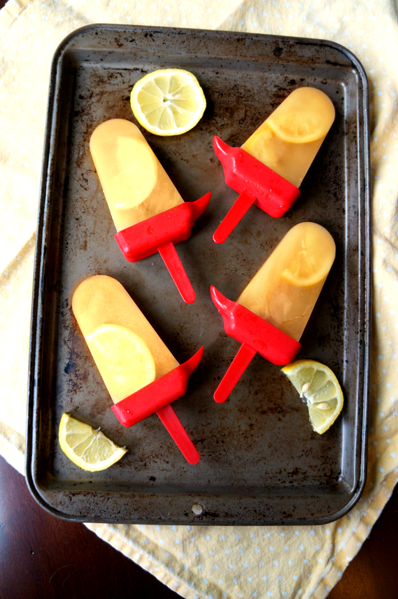 southern sweet tea popsicles | The Baking Fairy