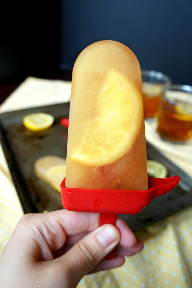 southern sweet tea popsicles | The Baking Fairy