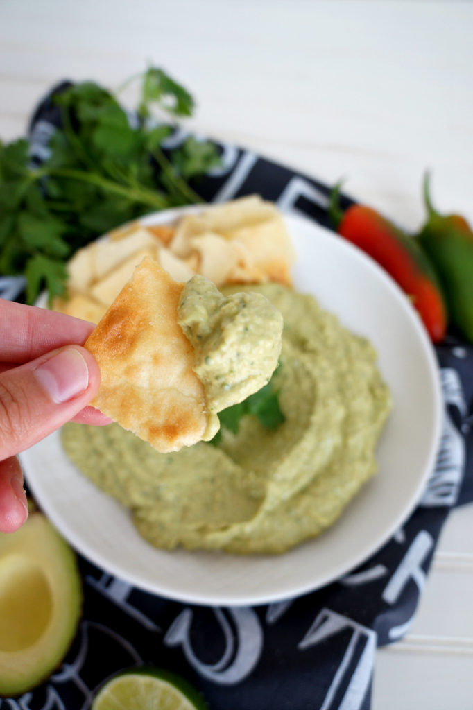guacamole hummus The Baking Fairy