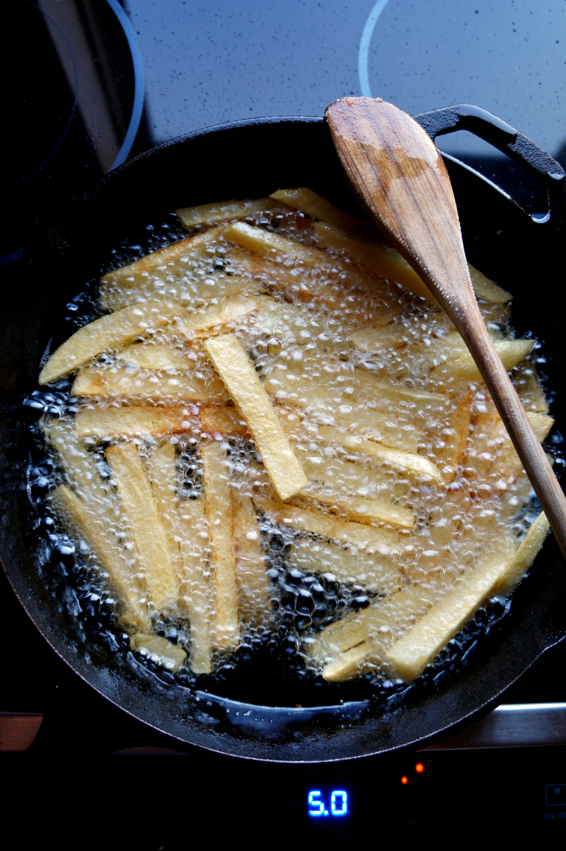 the perfect stovetop french fries - The Baking Fairy