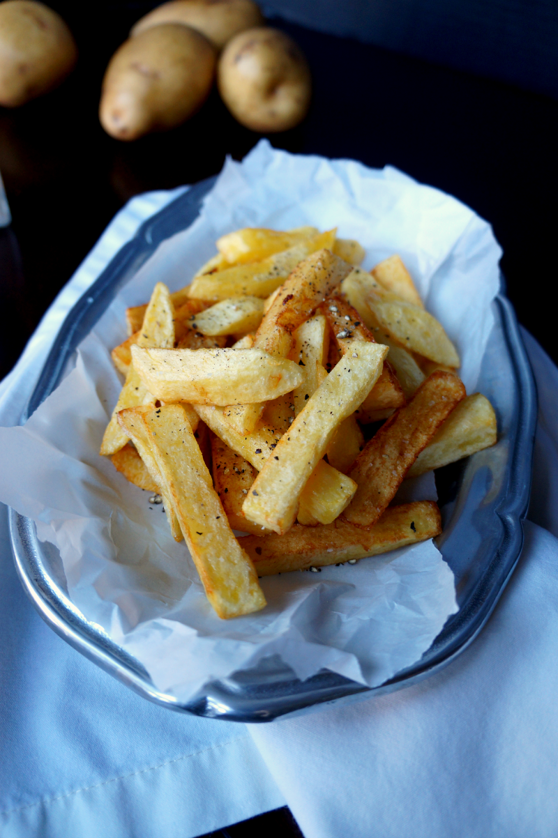 the perfect stovetop french fries - The Baking Fairy