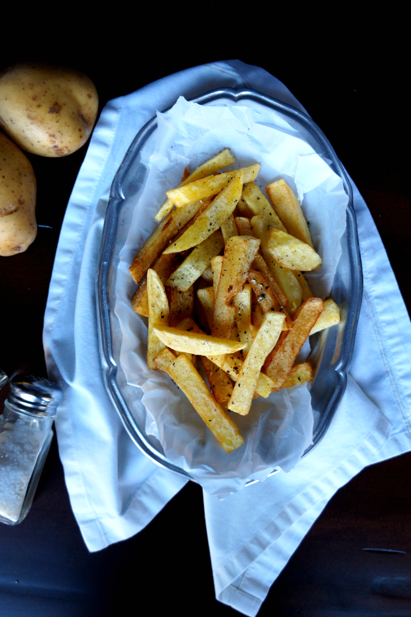 the perfect stovetop french fries - The Baking Fairy