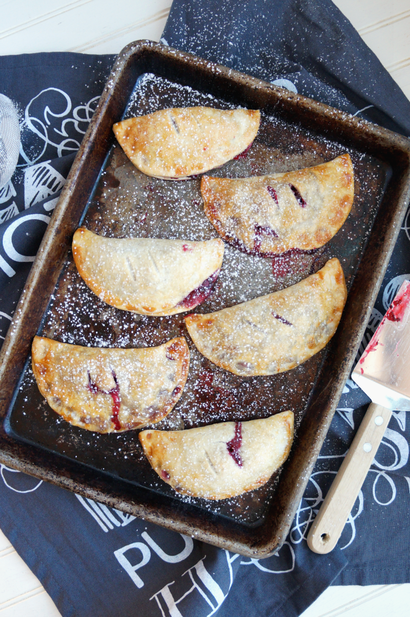 blackberry hand pies | The Baking Fairy