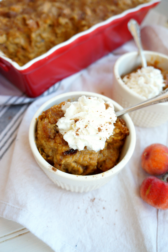 pumpkin bread pudding - The Baking Fairy