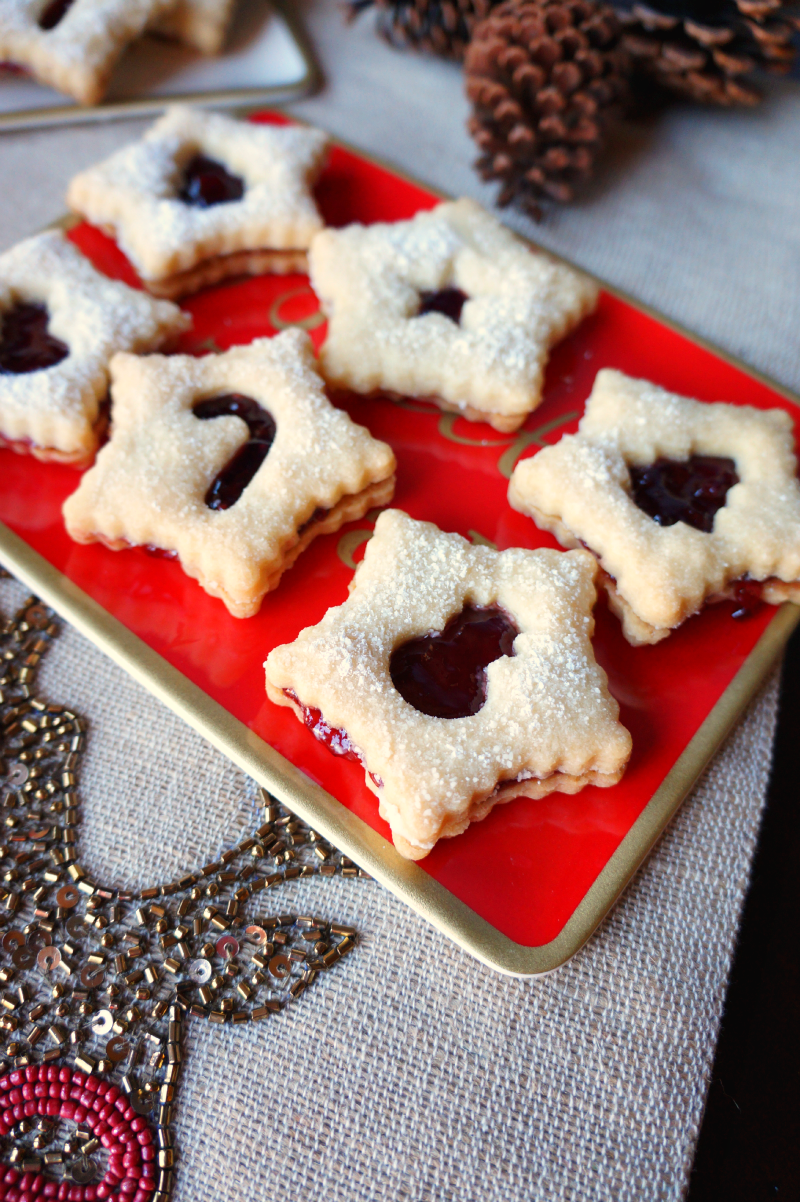 berry linzer cookies | The Baking Fairy