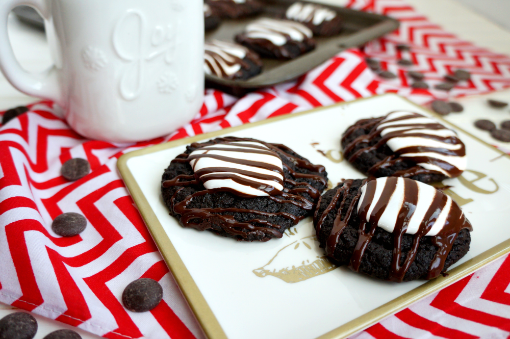 hot cocoa cookies | The Baking Fairy
