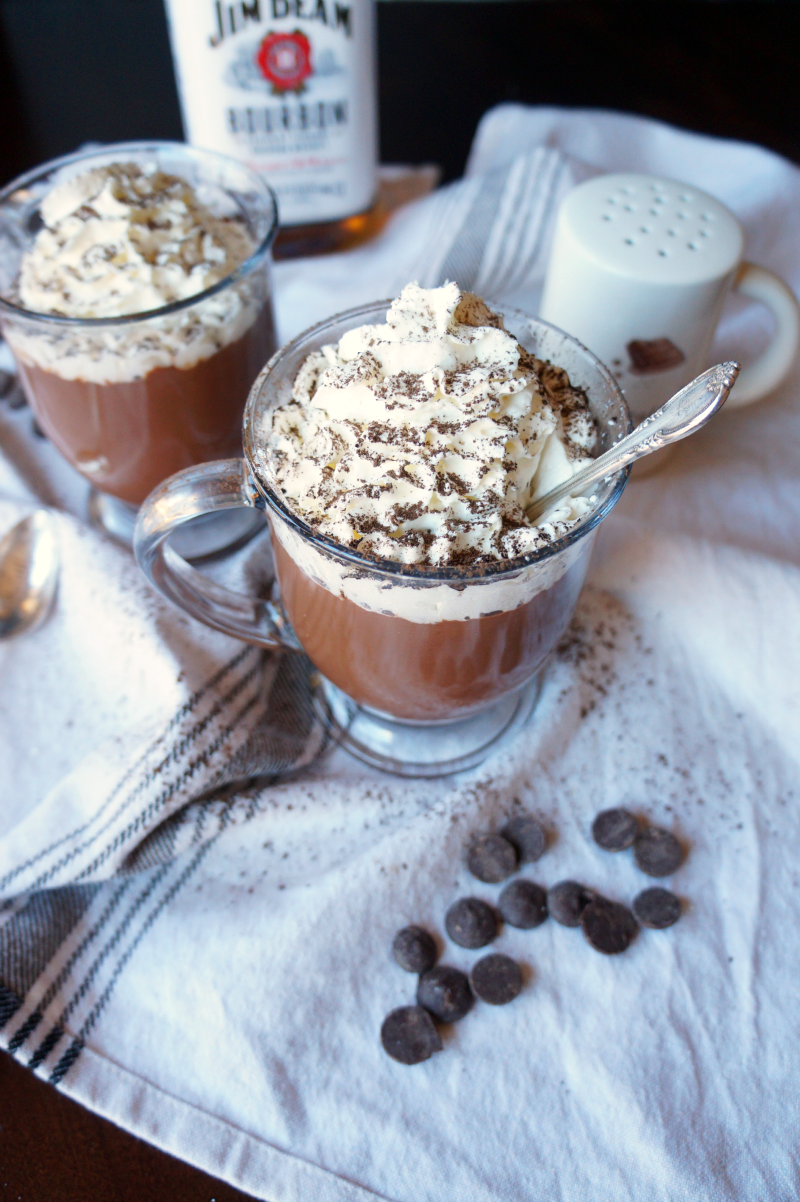 spiked italian hot chocolate | The Baking Fairy