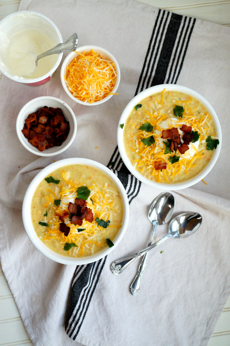 baked potato soup | The Baking Fairy