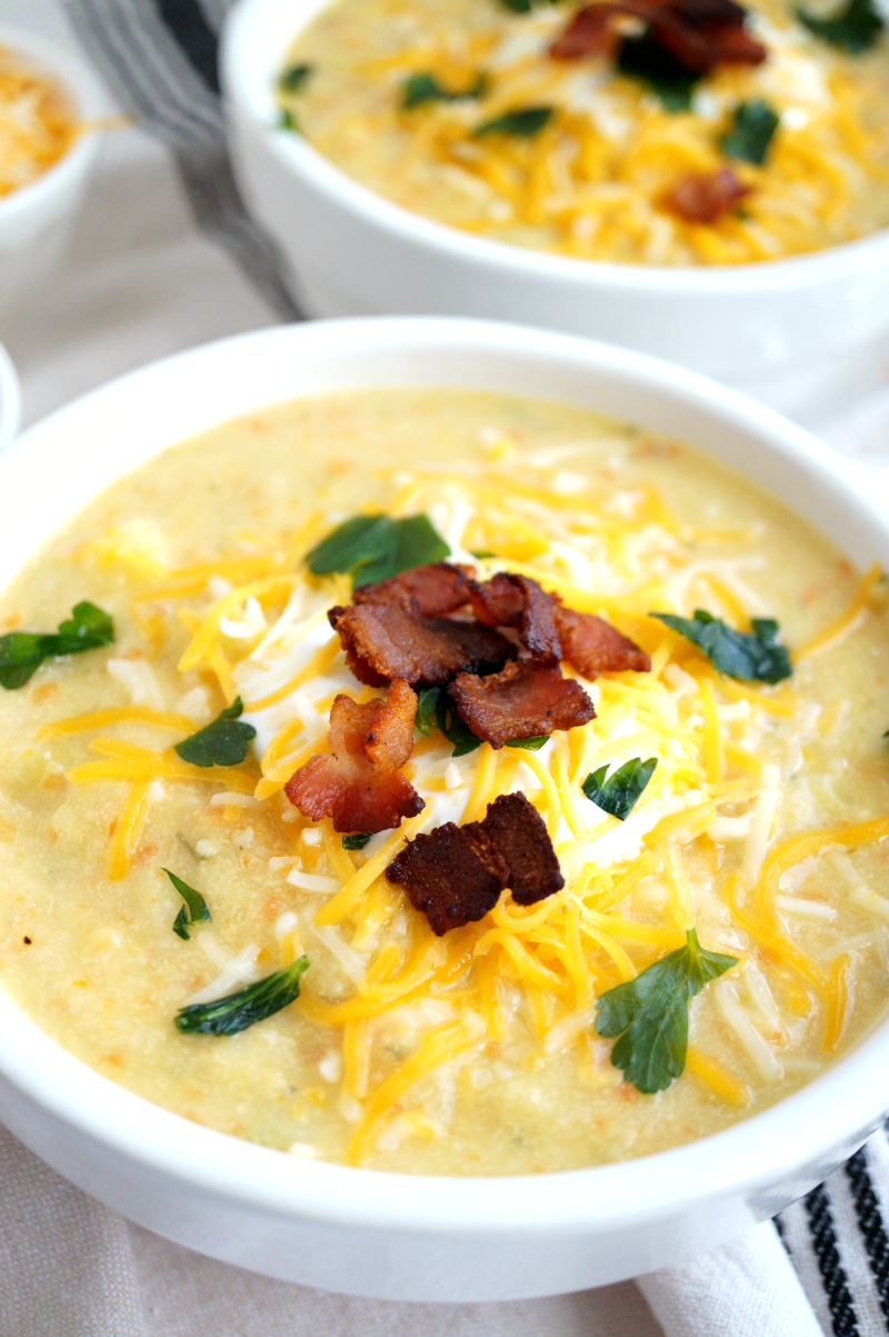 baked potato soup | The Baking Fairy