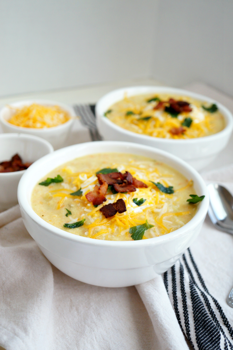 baked potato soup | The Baking Fairy