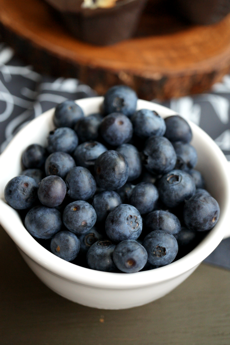 bakery-style blueberry muffins | The Baking Fairy