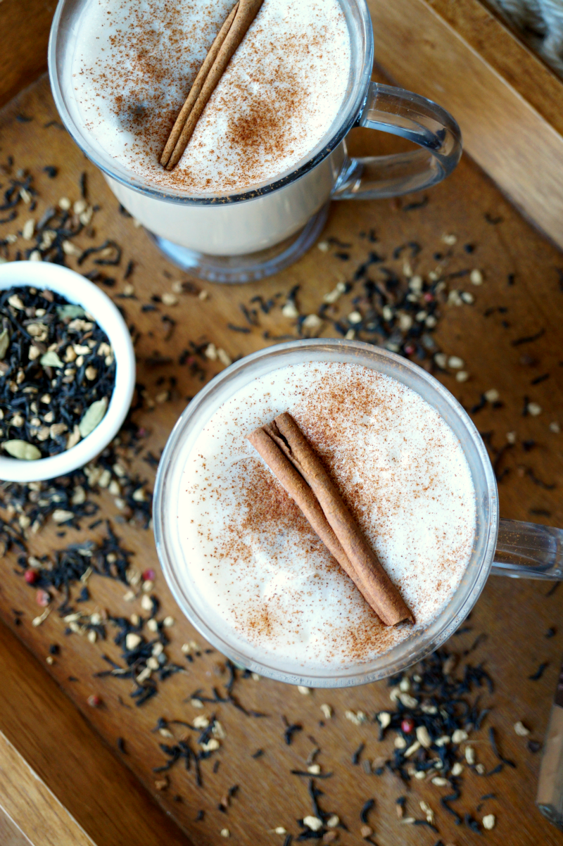 the easiest chai tea latte | The Baking Fairy