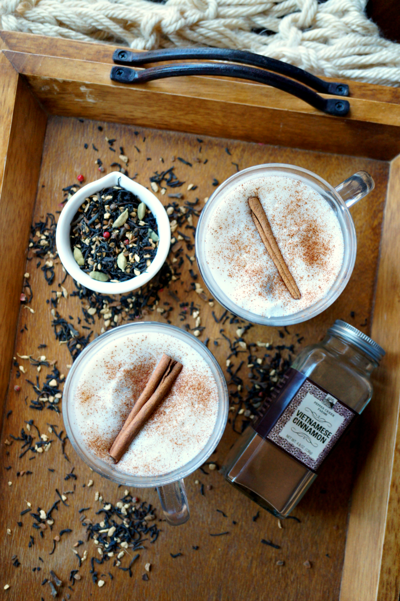 the easiest chai tea latte | The Baking Fairy