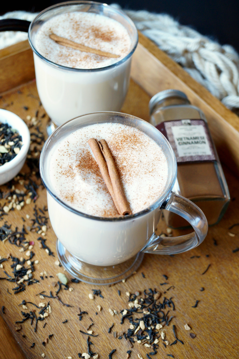 the easiest chai tea latte | The Baking Fairy