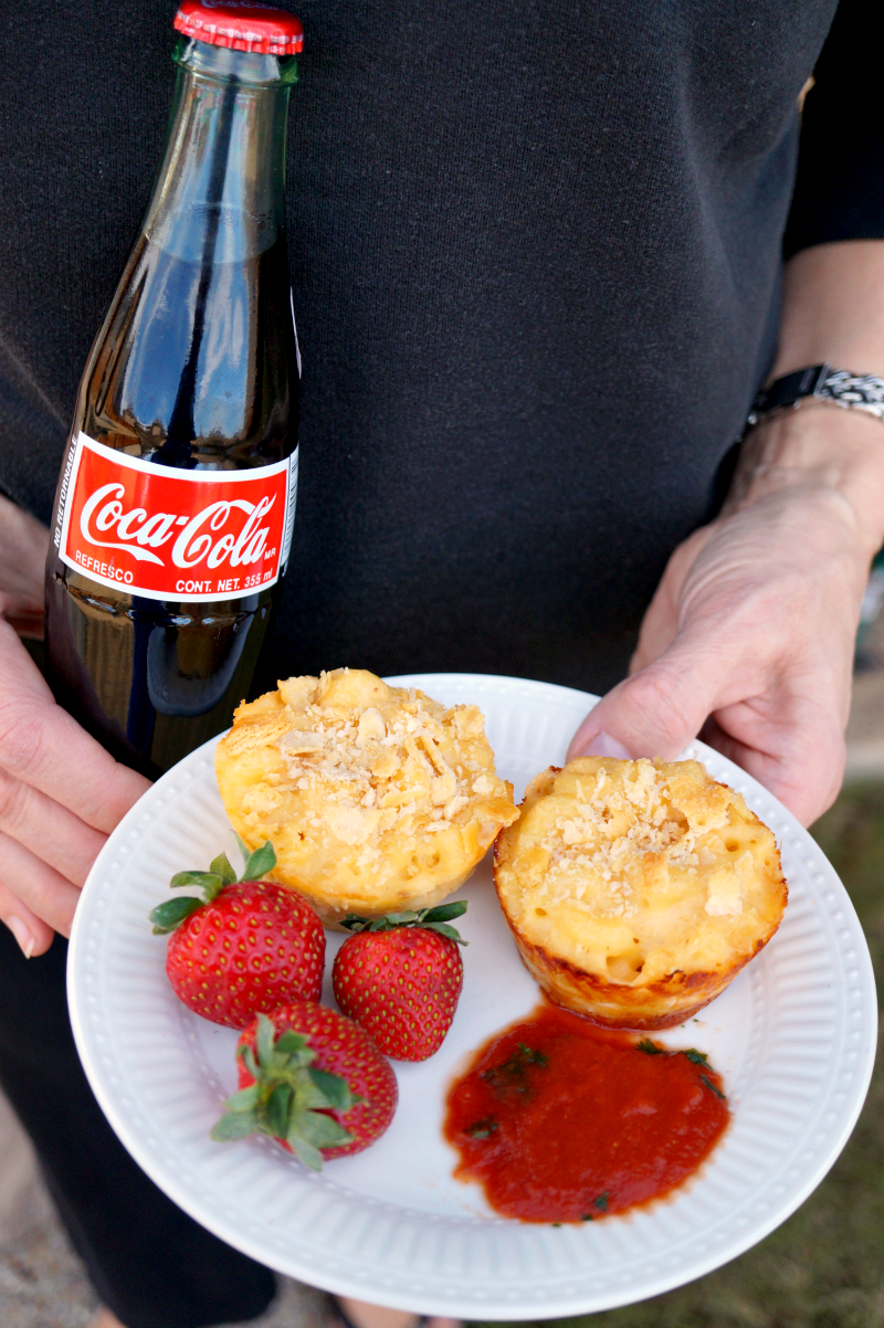 mac & cheese bites | The Baking Fairy #BowlTimeSnacks #ad