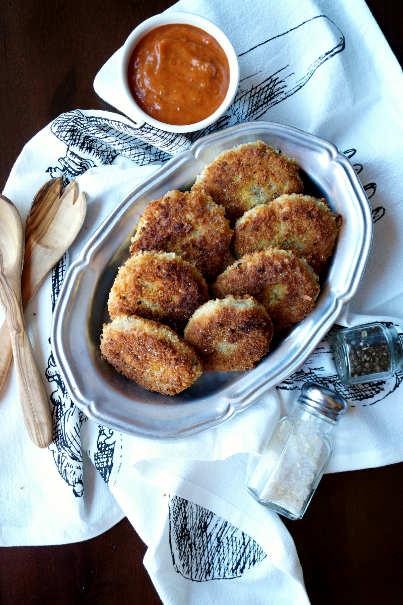 crispy risotto cakes | The Baking Fairy